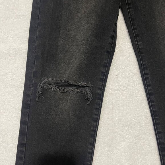 Cotton On Women's Stretch Mom Jeans - Charcoal, Size 4, New - Picture 6 of 12